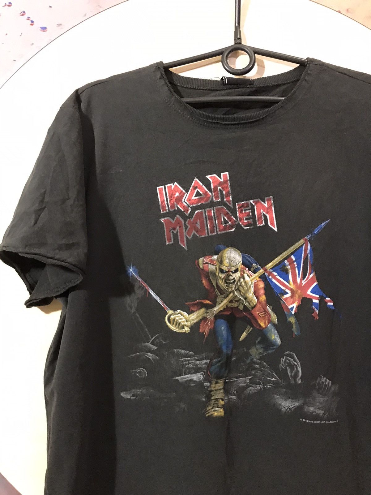 Band Tees × Iron Maiden × Vintage Vintage Iron Maiden Band rock tee Size US M / EU 48-50 / 2 - 3 Thumbnail