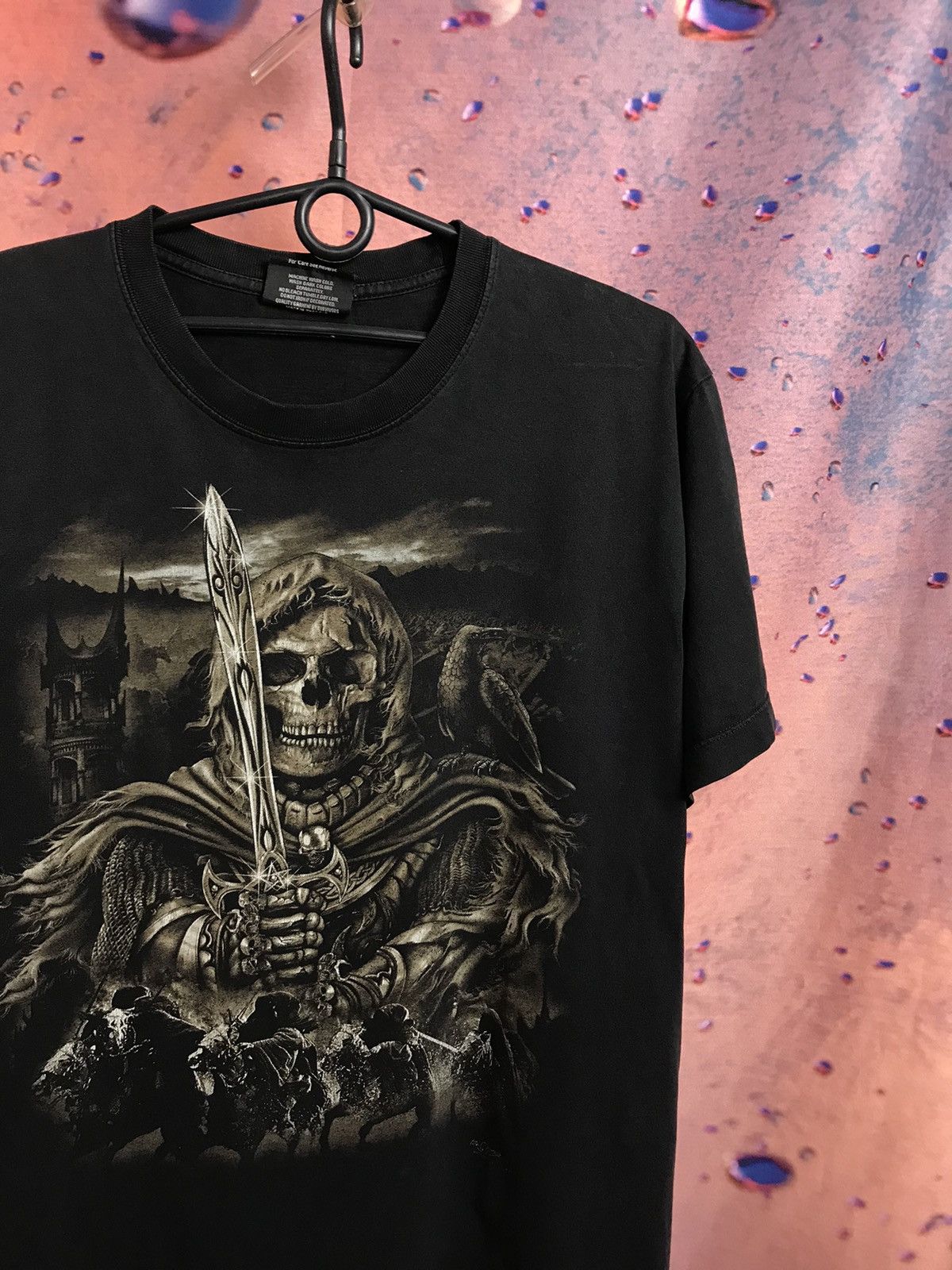 Band Tees × Vintage Vintage Skulls skeleton logo band rock tee Size US M / EU 48-50 / 2 - 1 Thumbnail