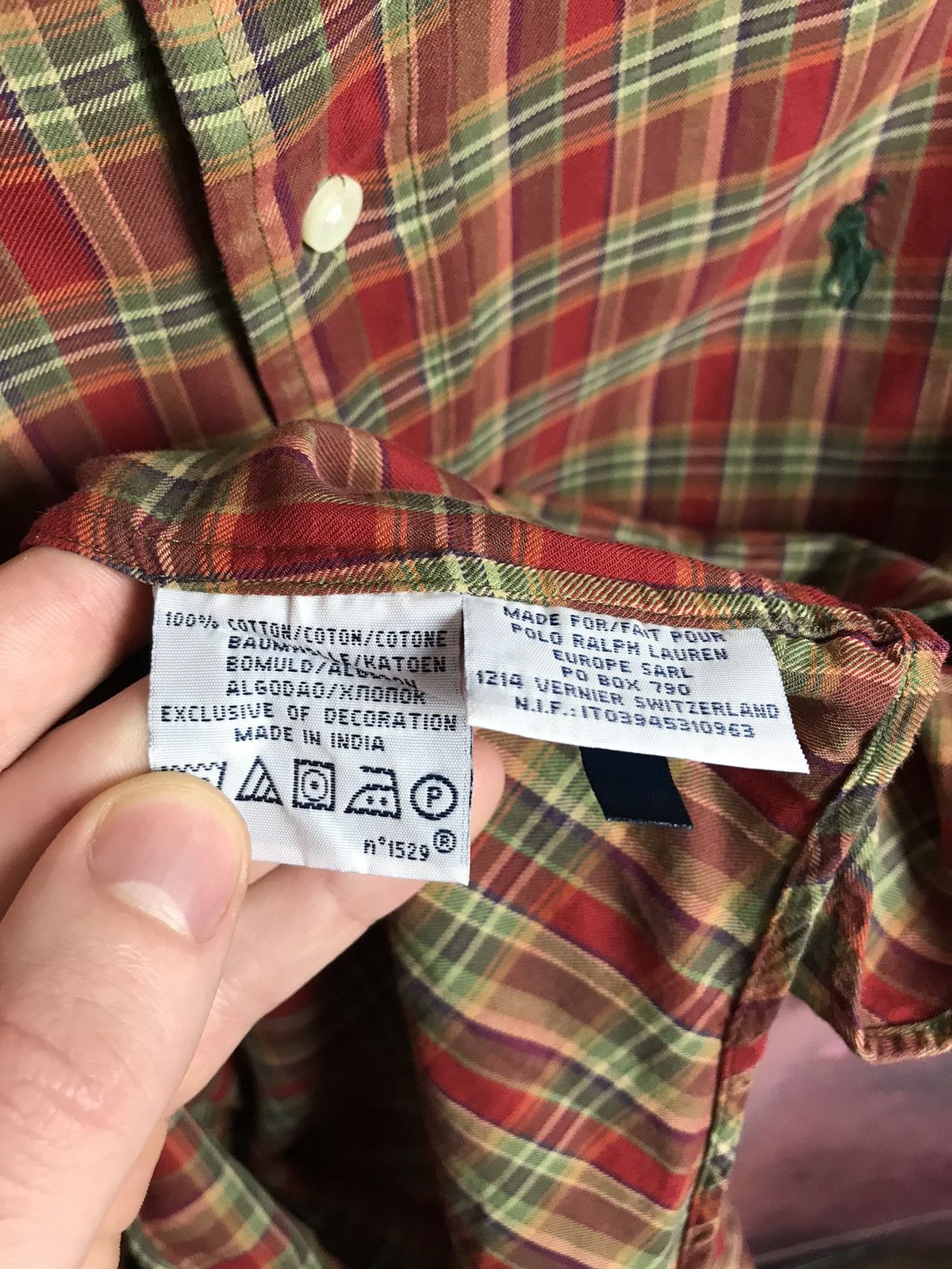 Polo Ralph Lauren × Vintage Vintage Polo Ralph Lauren luxury shirt Size US M / EU 48-50 / 2 - 5 Thumbnail