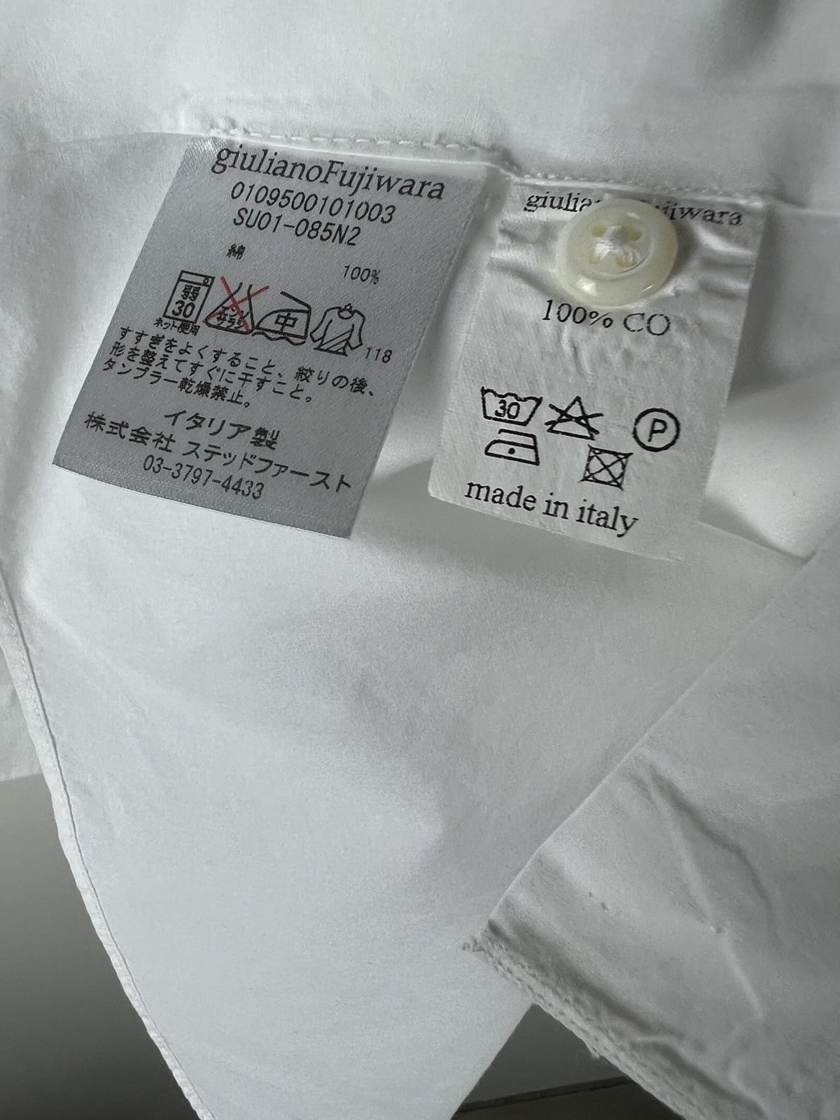 Giuliano Fujiwara Giuliano Fujiwara button up shirt Size US M / EU 48-50 / 2 - 3 Thumbnail