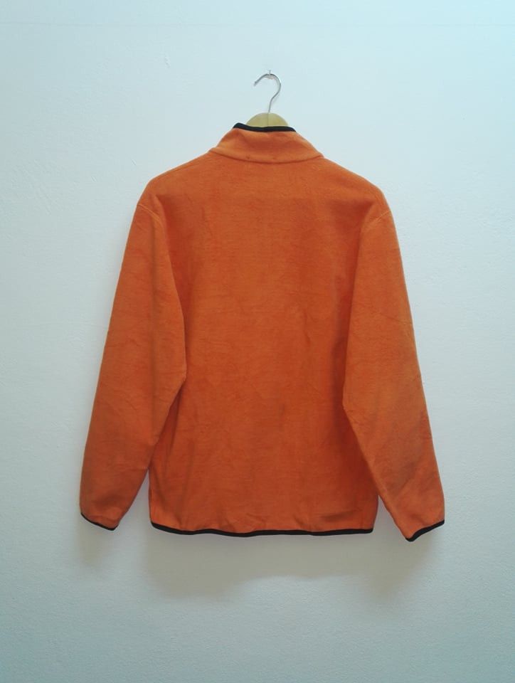 Uniqlo 🔥Rare🔥 Plain Fleece Uniqlo Orange Colour (c21) Size US M / EU 48-50 / 2 - 4 Thumbnail