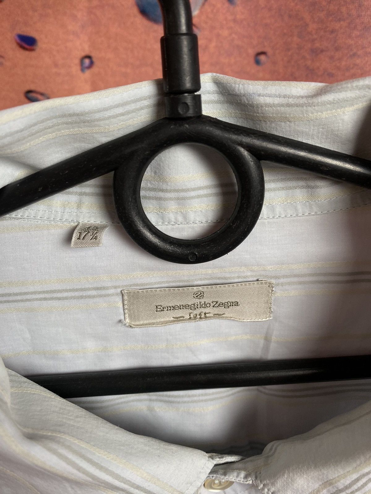 Ermenegildo Zegna × Vintage Ermenegildo Zegna luxury vintage shirt Size US XL / EU 56 / 4 - 3 Thumbnail