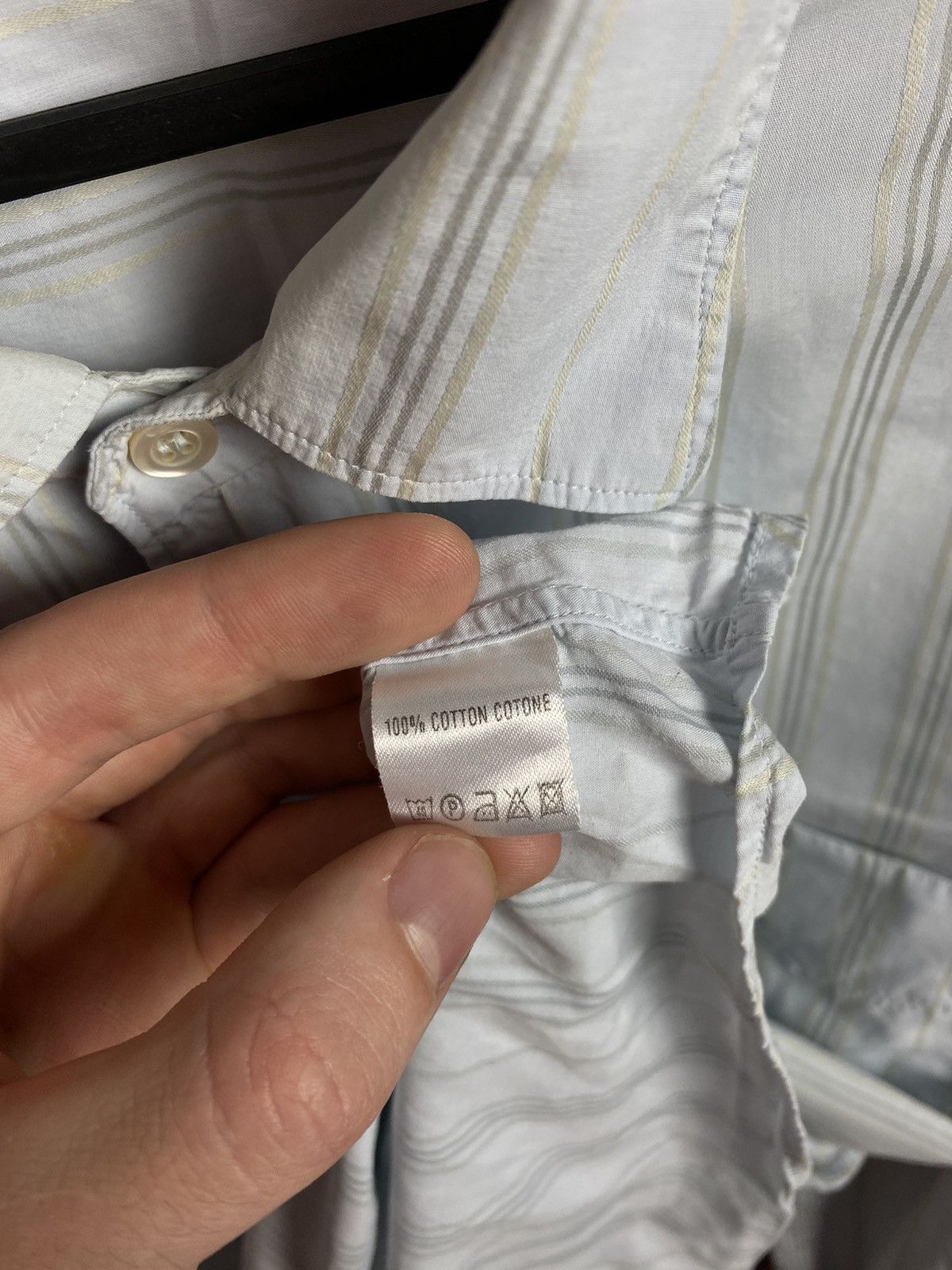 Ermenegildo Zegna × Vintage Ermenegildo Zegna luxury vintage shirt Size US XL / EU 56 / 4 - 5 Thumbnail