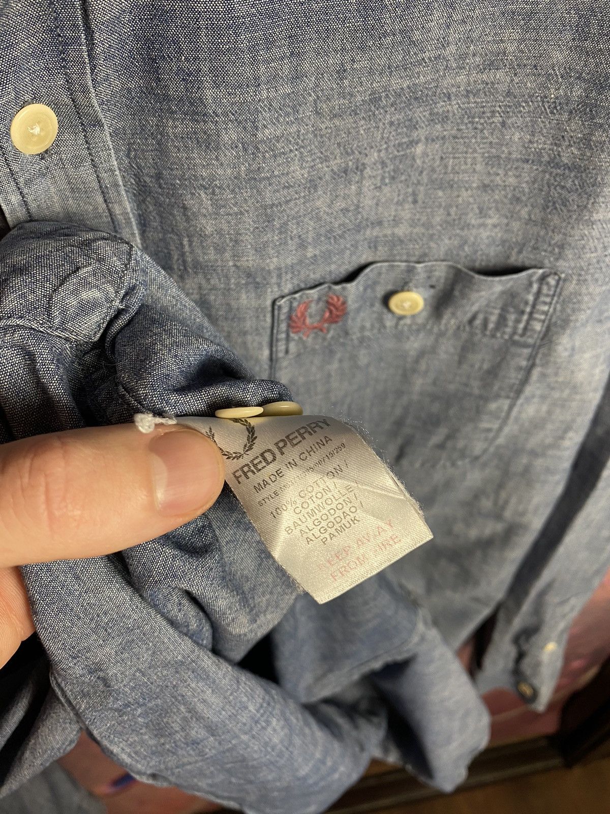 Fred Perry × Vintage Vintage Fred Perry streetwear shirt Size US L / EU 52-54 / 3 - 5 Thumbnail