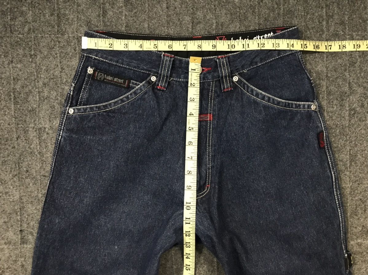 Japanese Brand Kakei Carpenter Denim Tactical Cargo Pants Embroidery 🐉 Size US 29 - 14 Thumbnail