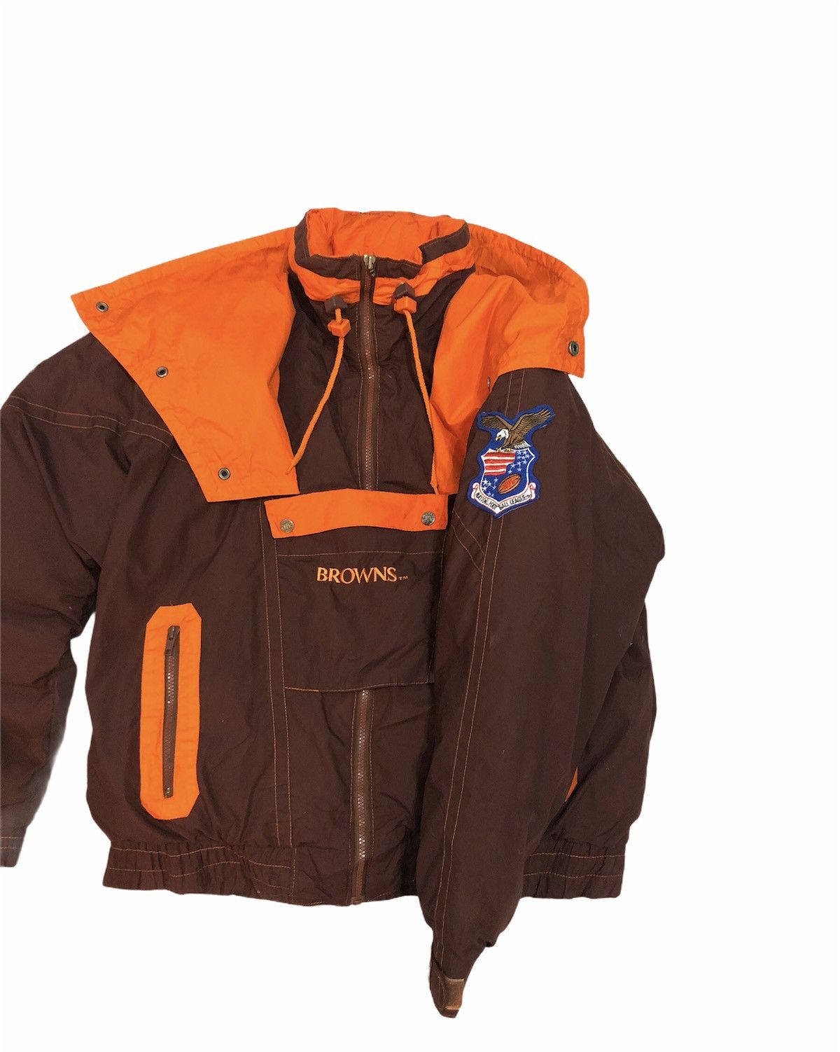 NFL Browns NFL Big Logo Puffer Jacket Size US M / EU 48-50 / 2 - 4 Thumbnail