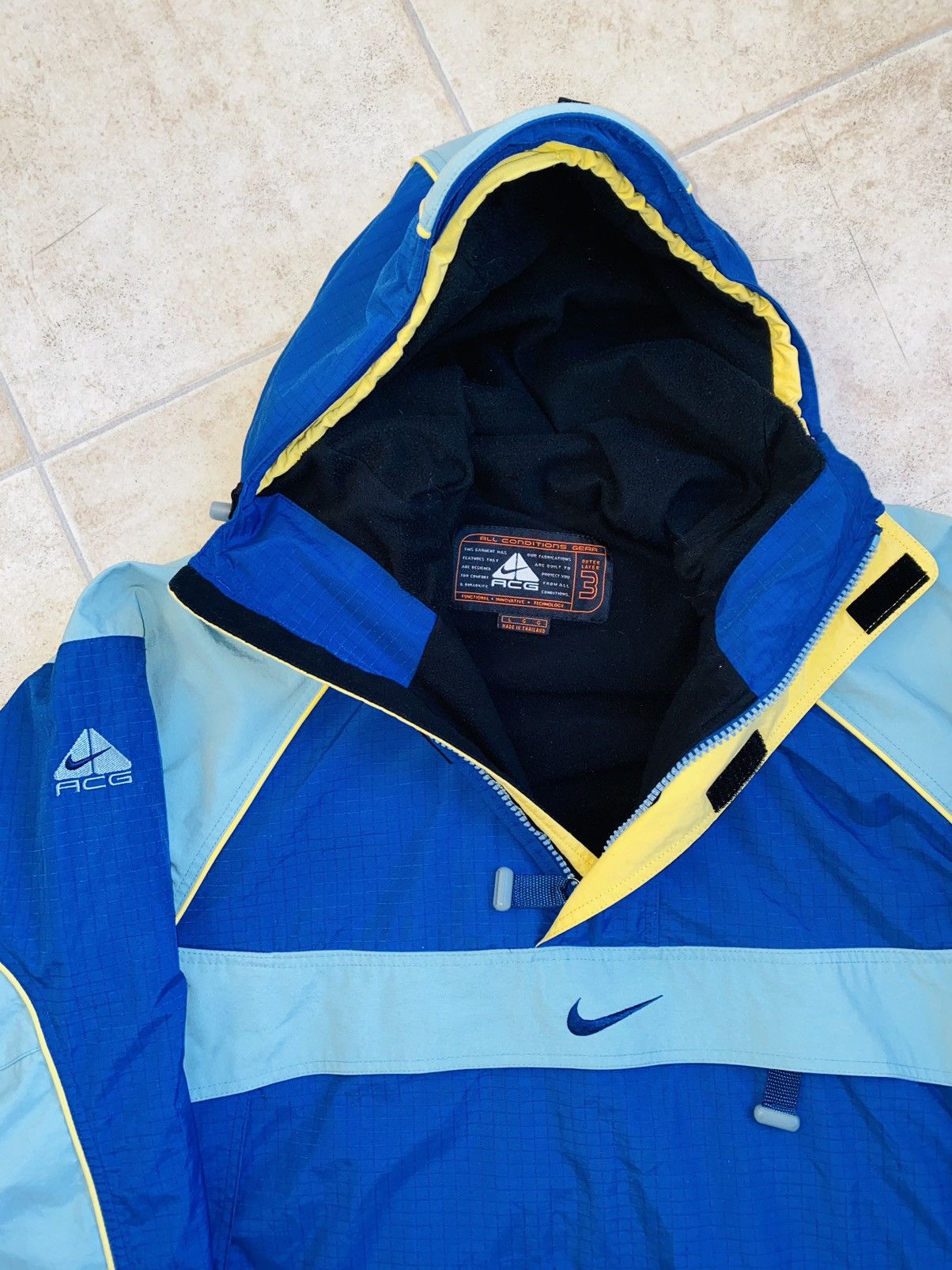 Goretex × Nike ACG 90s Anorak Rare Tn Shox Size US L / EU 52-54 / 3 - 6 Thumbnail