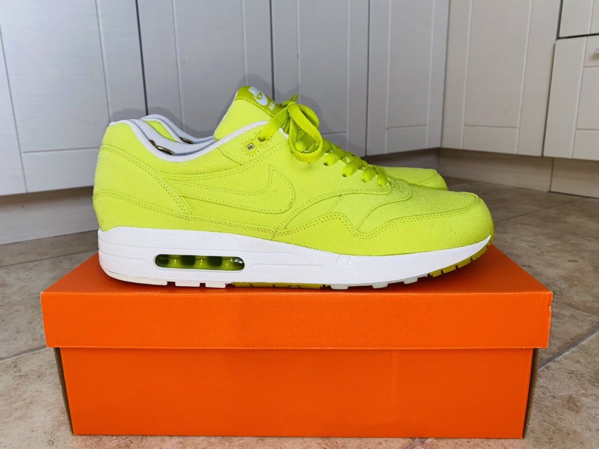 image of Atmos x Nikelab Air Max1 Cyber 2012 Supreme Fragment Acg Concepts Tn Shoes in Cyber Green (Size 13)