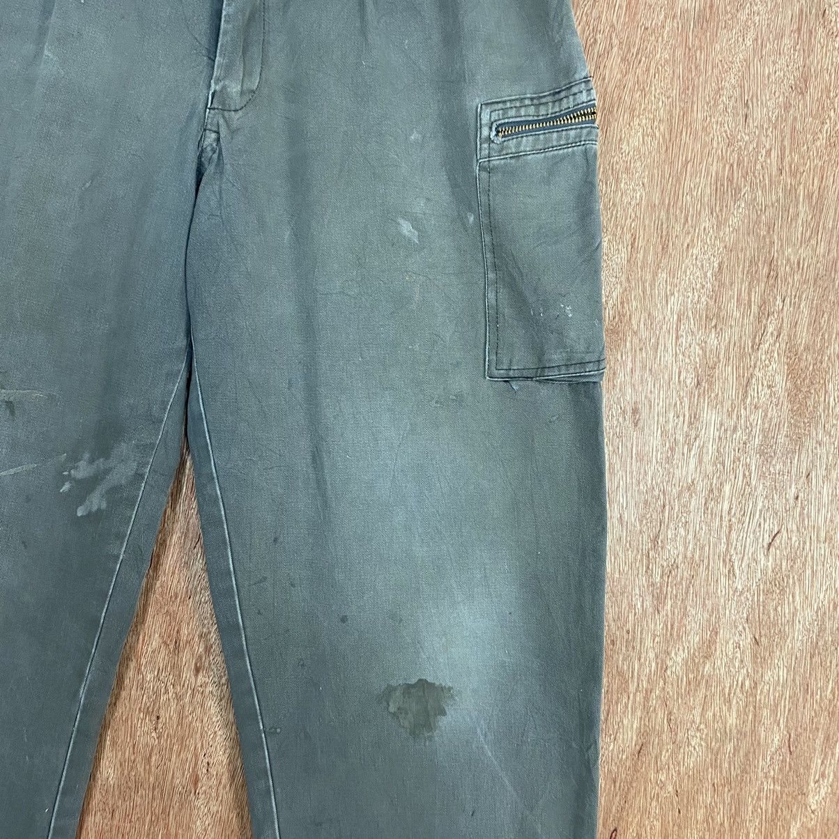 Japanese Brand Field Massage distressed grey Multipocket Cargo Pants #c761 Size US 30 / EU 46 - 7 Thumbnail