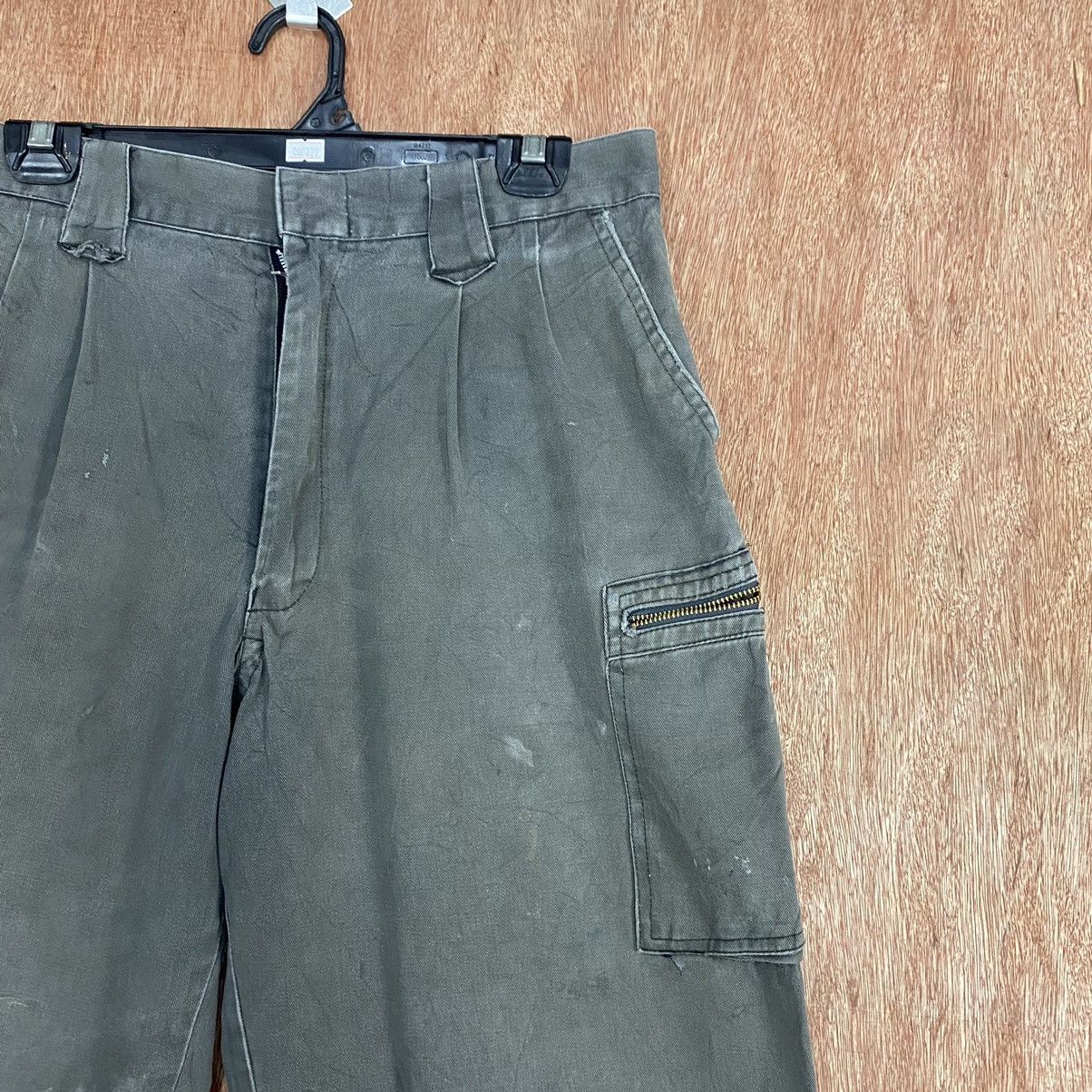 Japanese Brand Field Massage distressed grey Multipocket Cargo Pants #c761 Size US 30 / EU 46 - 4 Thumbnail