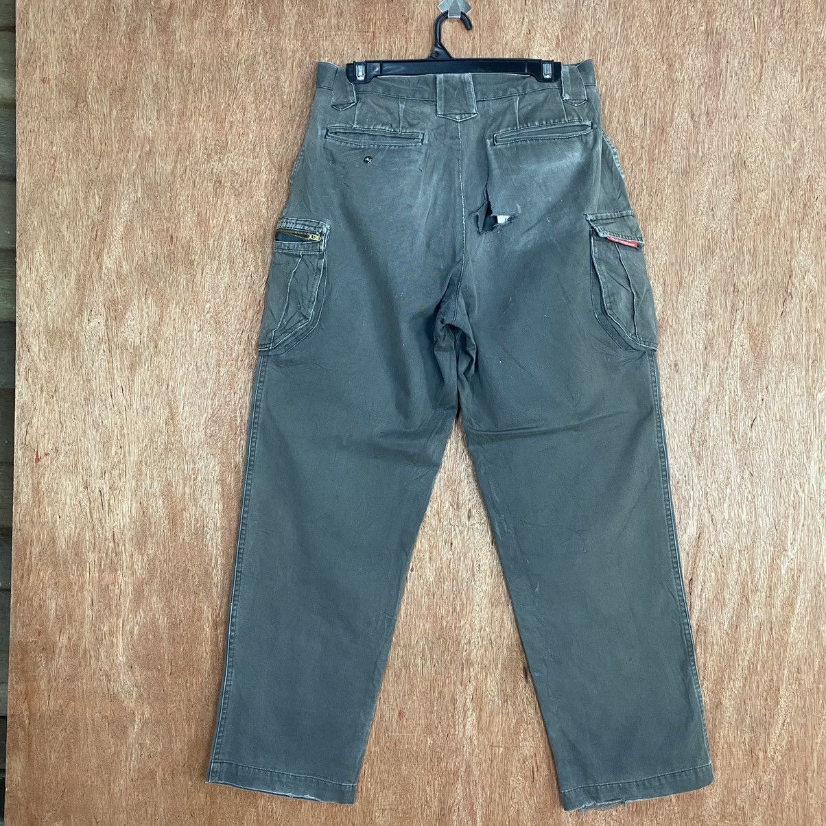 Japanese Brand Field Massage distressed grey Multipocket Cargo Pants #c761 Size US 30 / EU 46 - 9 Thumbnail