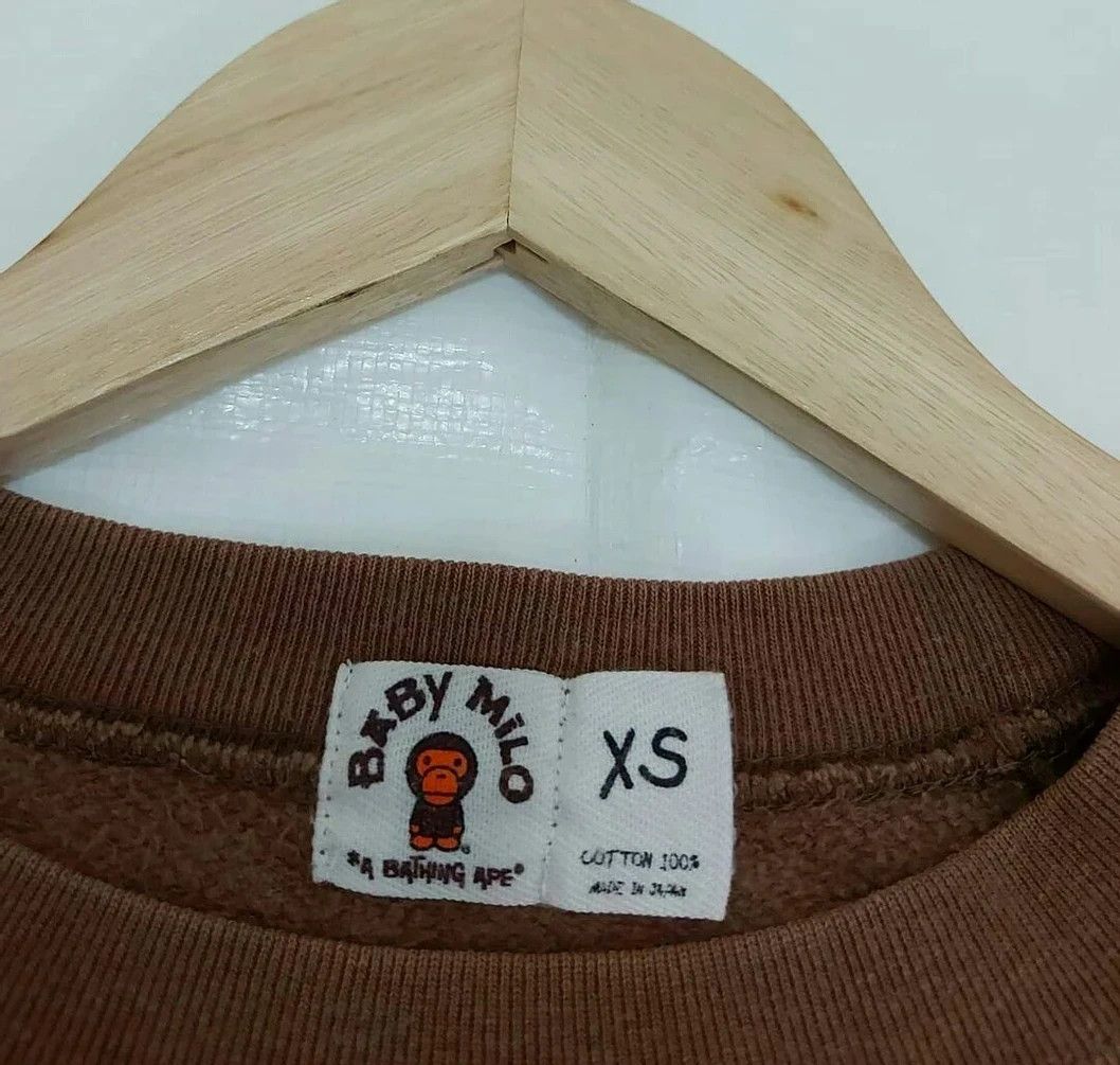 Bape Baby Milo By A Bathing Ape Bape Short Sleeve Sweatshirt Size US S / EU 44-46 / 1 - 4 Thumbnail