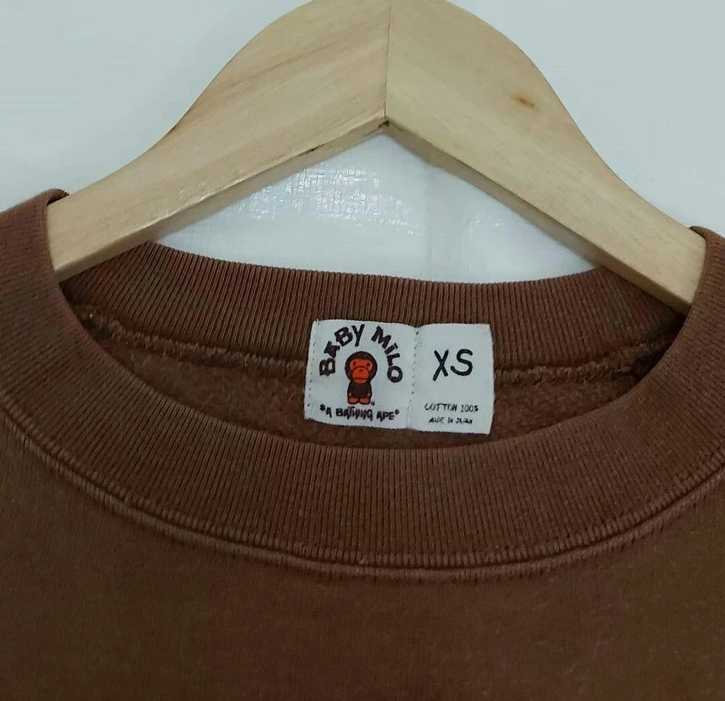 Bape Baby Milo By A Bathing Ape Bape Short Sleeve Sweatshirt Size US S / EU 44-46 / 1 - 3 Thumbnail
