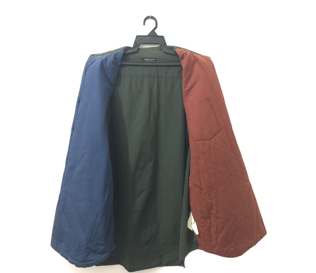 CDGH Plus Button Up Shirt Multicolor Design Patchwork