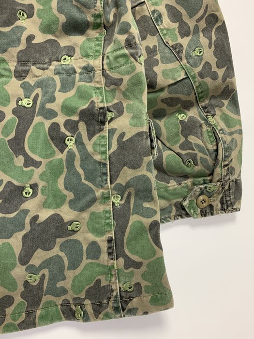 Stussy [M] RARE! DS! WTAPS STUSSY SKULL BONES CAMO M-65 JACKET