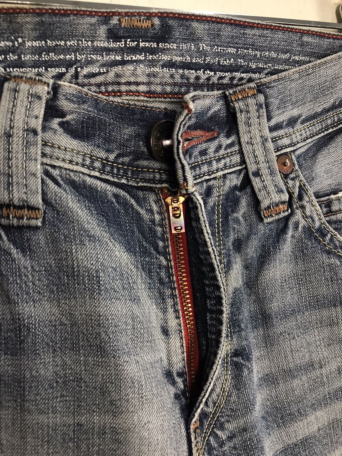 Levi's × Vintage Vintage Levi’s Strauss & Co Distressed Denim Style Size US 32 / EU 48 - 10 Thumbnail