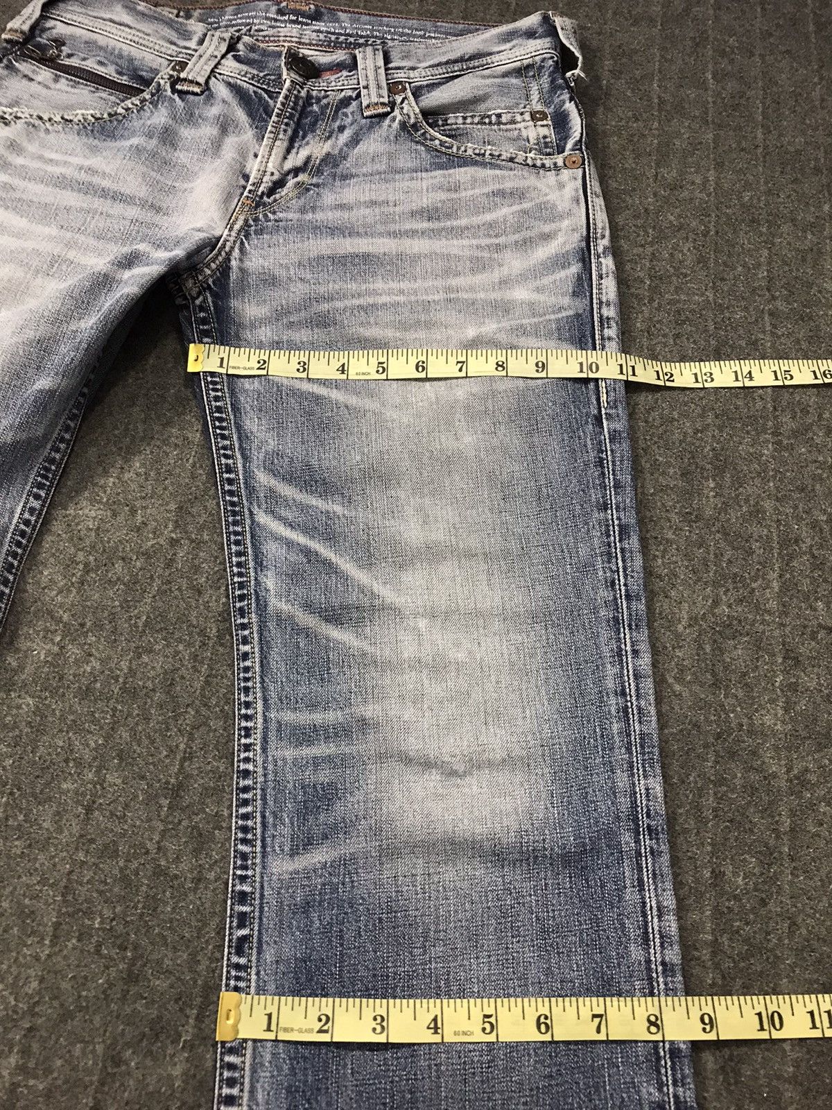 Levi's × Vintage Vintage Levi’s Strauss & Co Distressed Denim Style Size US 32 / EU 48 - 21 Thumbnail