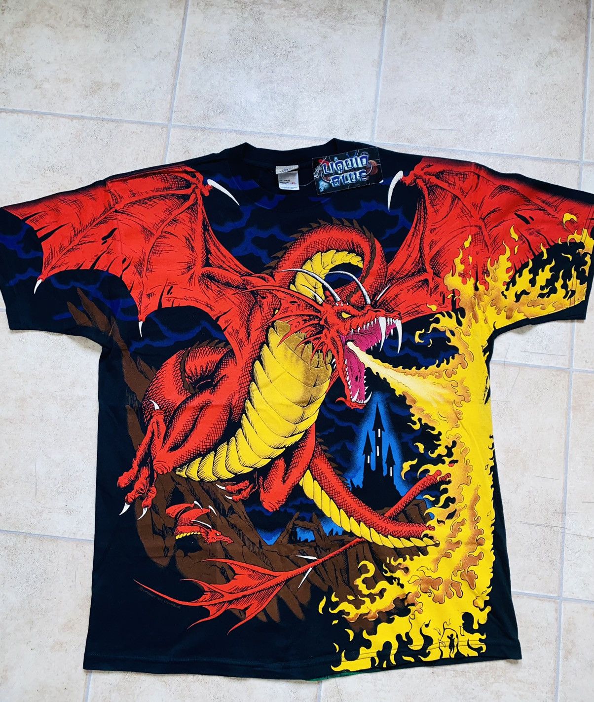 Liquid Blue × Supreme Fire Dragon OG 1993 Size US XL / EU 56 / 4 - 9 Thumbnail