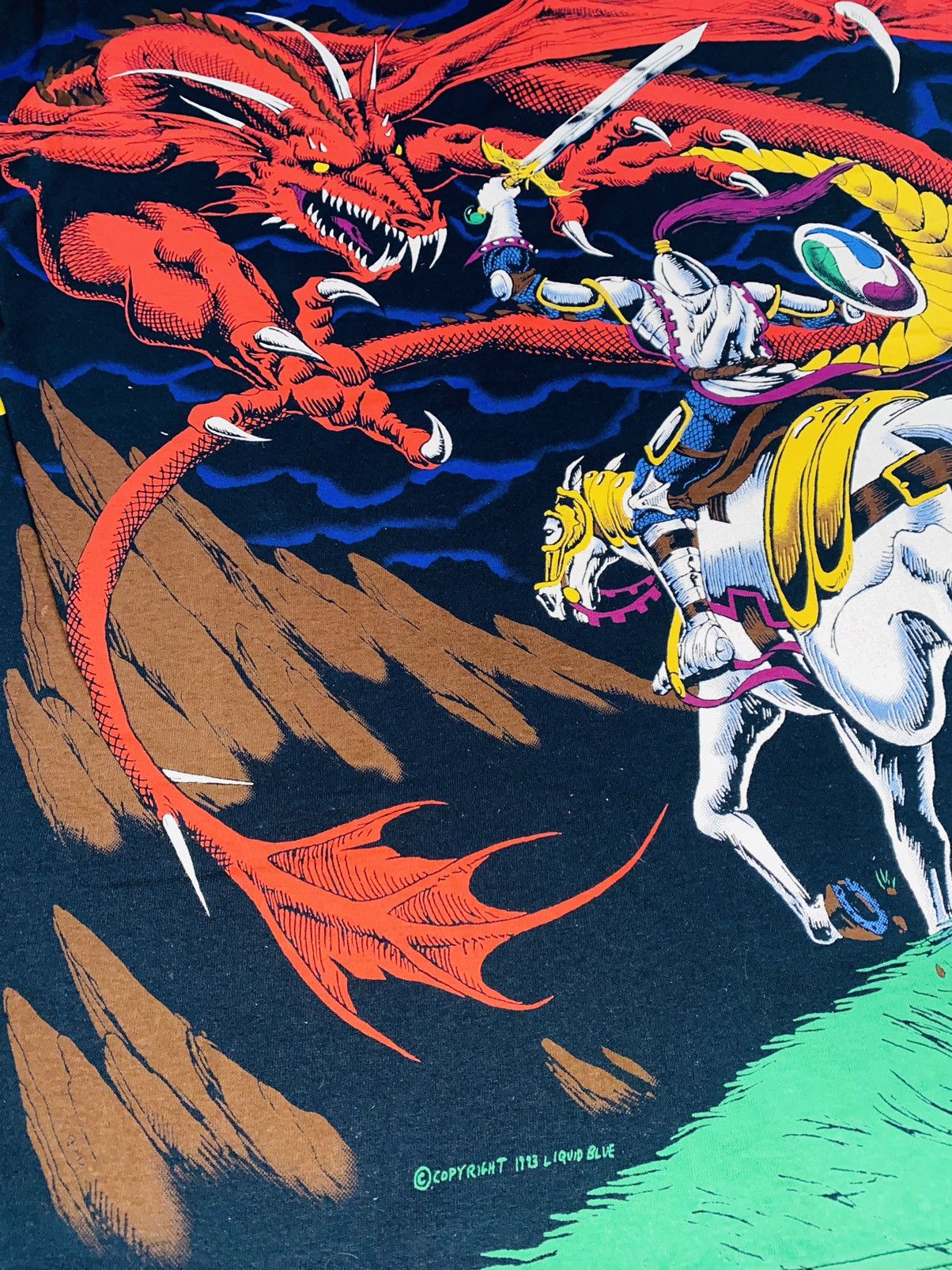 Liquid Blue × Supreme Fire Dragon OG 1993 Size US XL / EU 56 / 4 - 7 Thumbnail