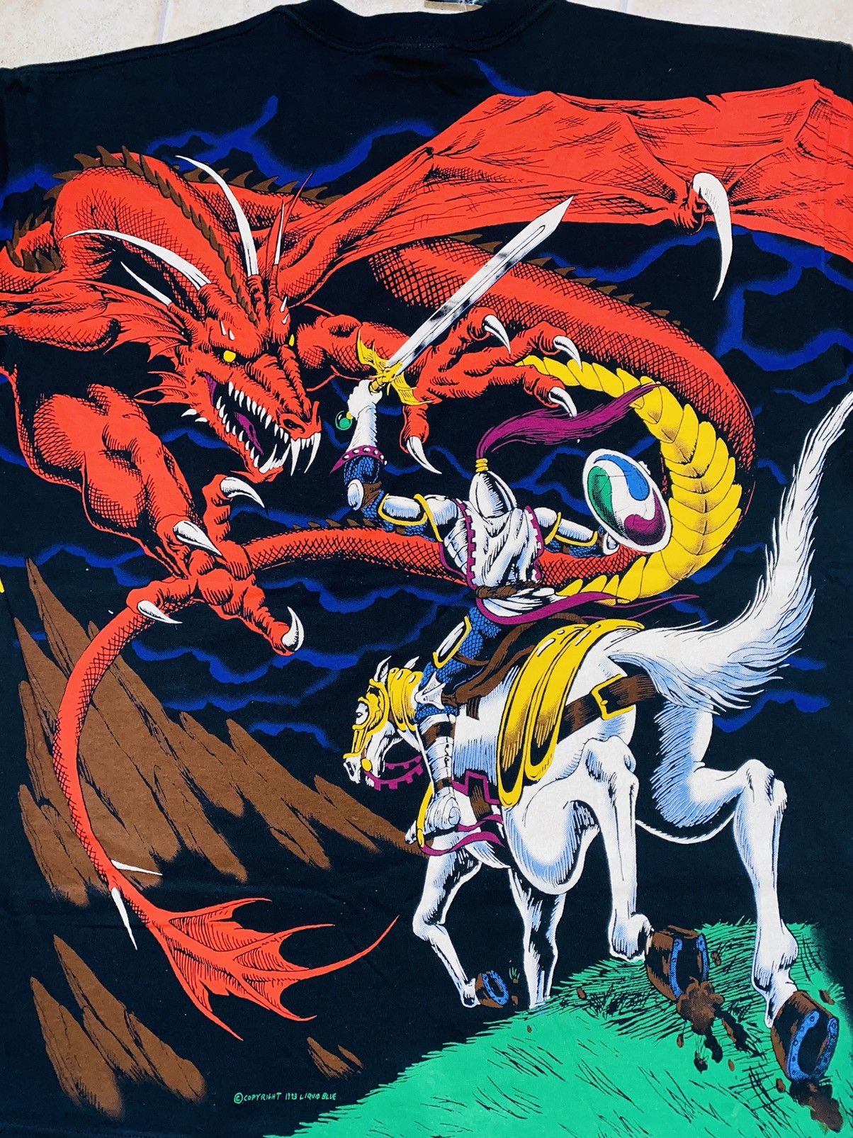 Liquid Blue × Supreme Fire Dragon OG 1993 Size US XL / EU 56 / 4 - 4 Thumbnail