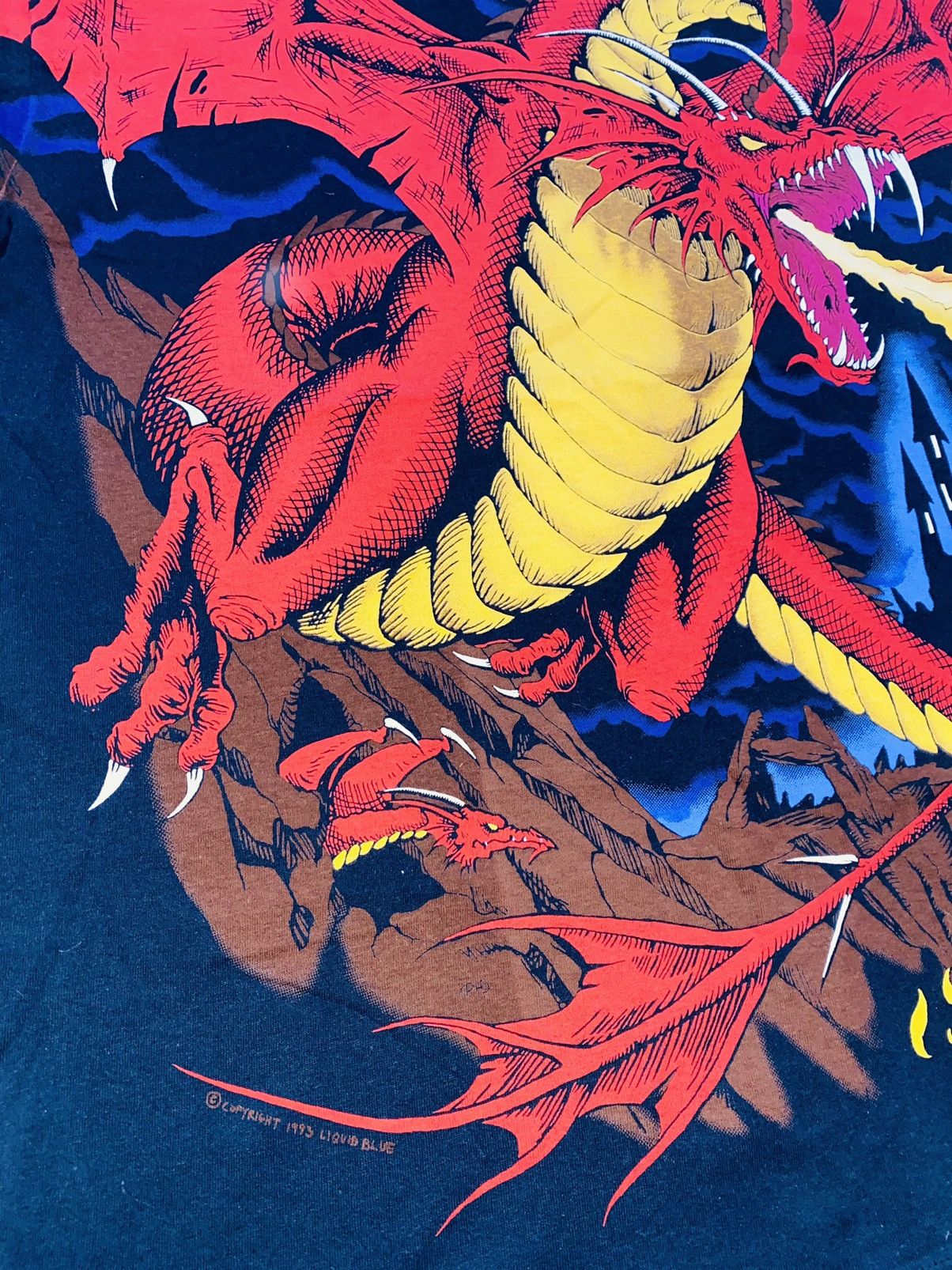 Liquid Blue × Supreme Fire Dragon OG 1993 Size US XL / EU 56 / 4 - 8 Thumbnail