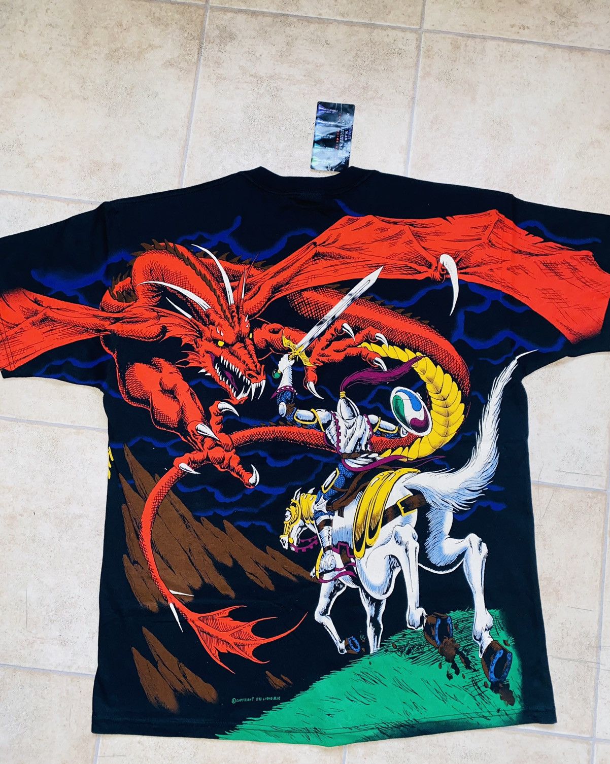 Liquid Blue × Supreme Fire Dragon OG 1993 Size US XL / EU 56 / 4 - 5 Thumbnail