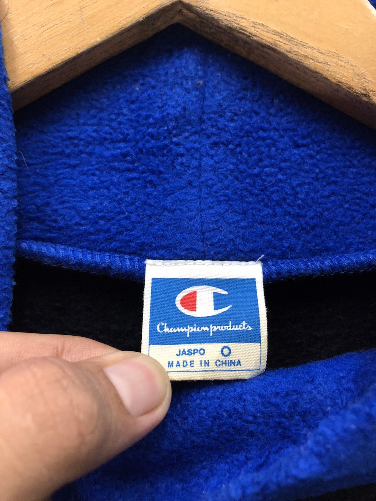 Champion × Vintage Vintage Champion Big Logo Multicolour Fleece Sweatshirt Size US L / EU 52-54 / 3 - 7 Thumbnail