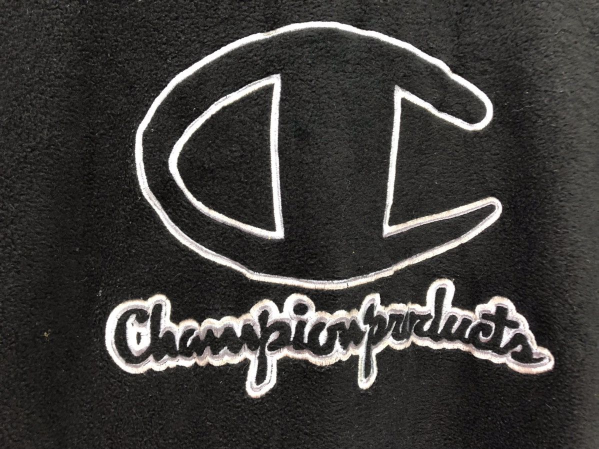 Champion × Vintage Vintage Champion Big Logo Multicolour Fleece Sweatshirt Size US L / EU 52-54 / 3 - 3 Thumbnail