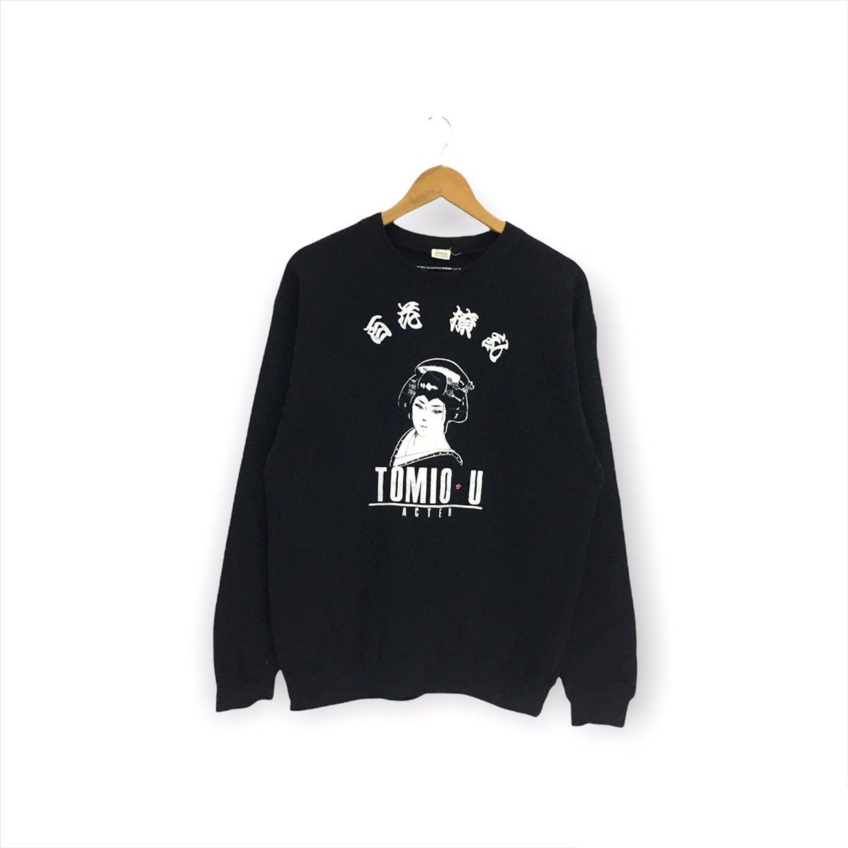 Japanese Brand Tomio U Acter Geisha Actor Artist Sweatshirt Size US M / EU 48-50 / 2 - 1 Thumbnail