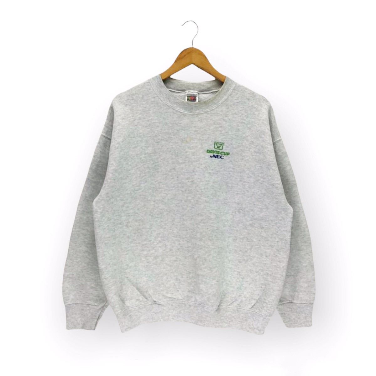 Fruit Of The Loom × Sports Specialties × Vintage Vintage Davis Cup By Cev Sweatshirt Size US M / EU 48-50 / 2 - 1 Thumbnail
