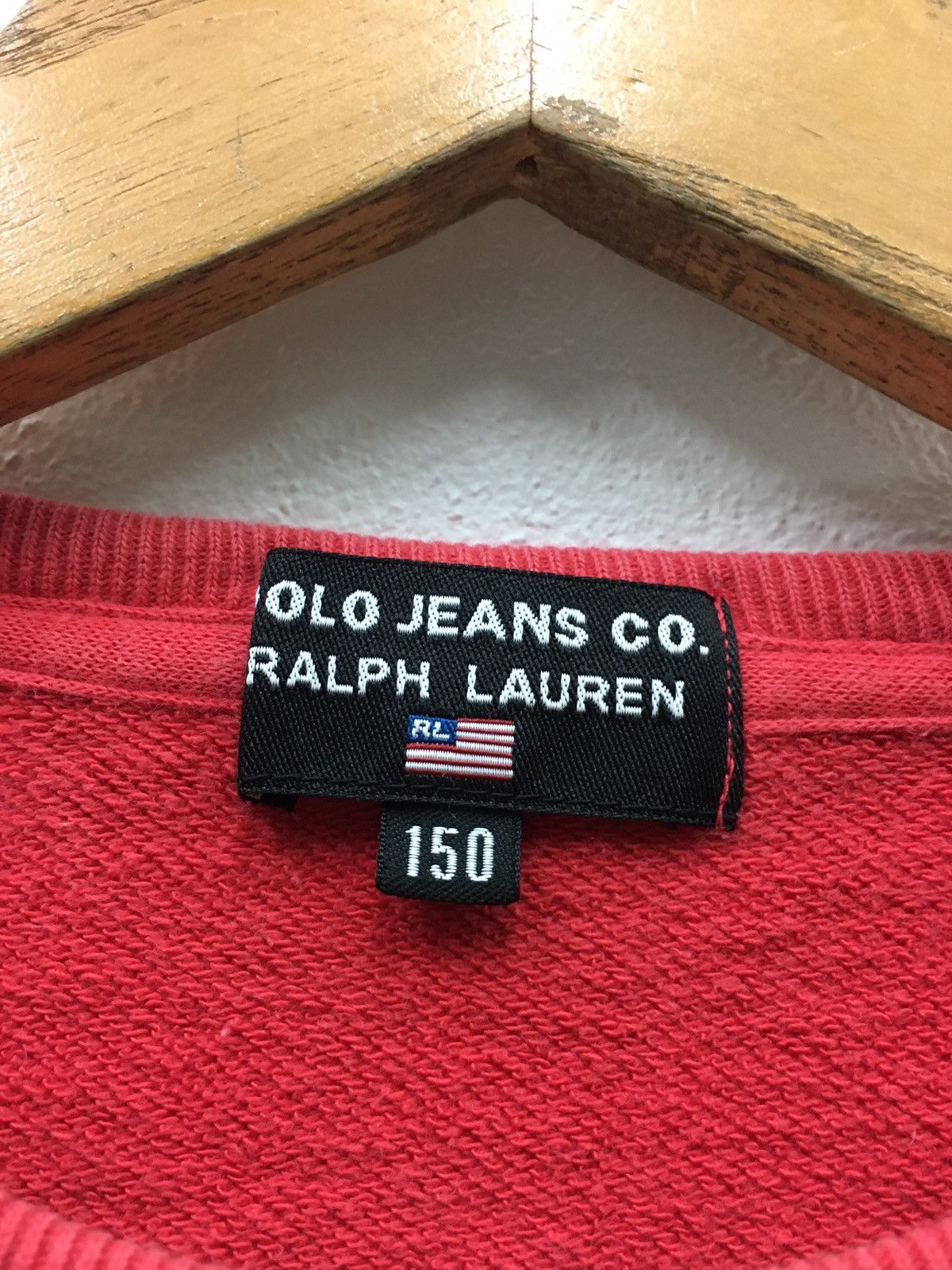 Polo Ralph Lauren × Vintage Vintage Polo Jeans Ralph Lauren Short Sleeve Sweatshirt Size US XS / EU 42 / 0 - 7 Thumbnail
