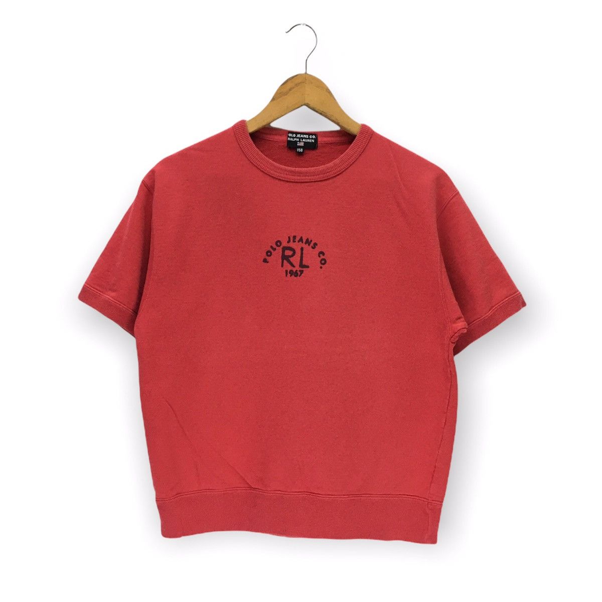 Polo Ralph Lauren × Vintage Vintage Polo Jeans Ralph Lauren Short Sleeve Sweatshirt Size US XS / EU 42 / 0 - 1 Thumbnail