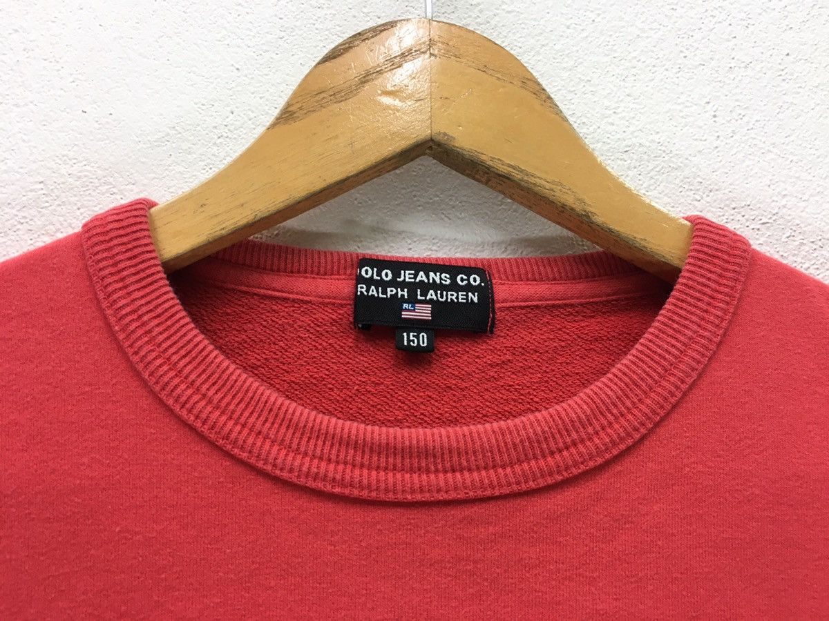 Polo Ralph Lauren × Vintage Vintage Polo Jeans Ralph Lauren Short Sleeve Sweatshirt Size US XS / EU 42 / 0 - 6 Thumbnail