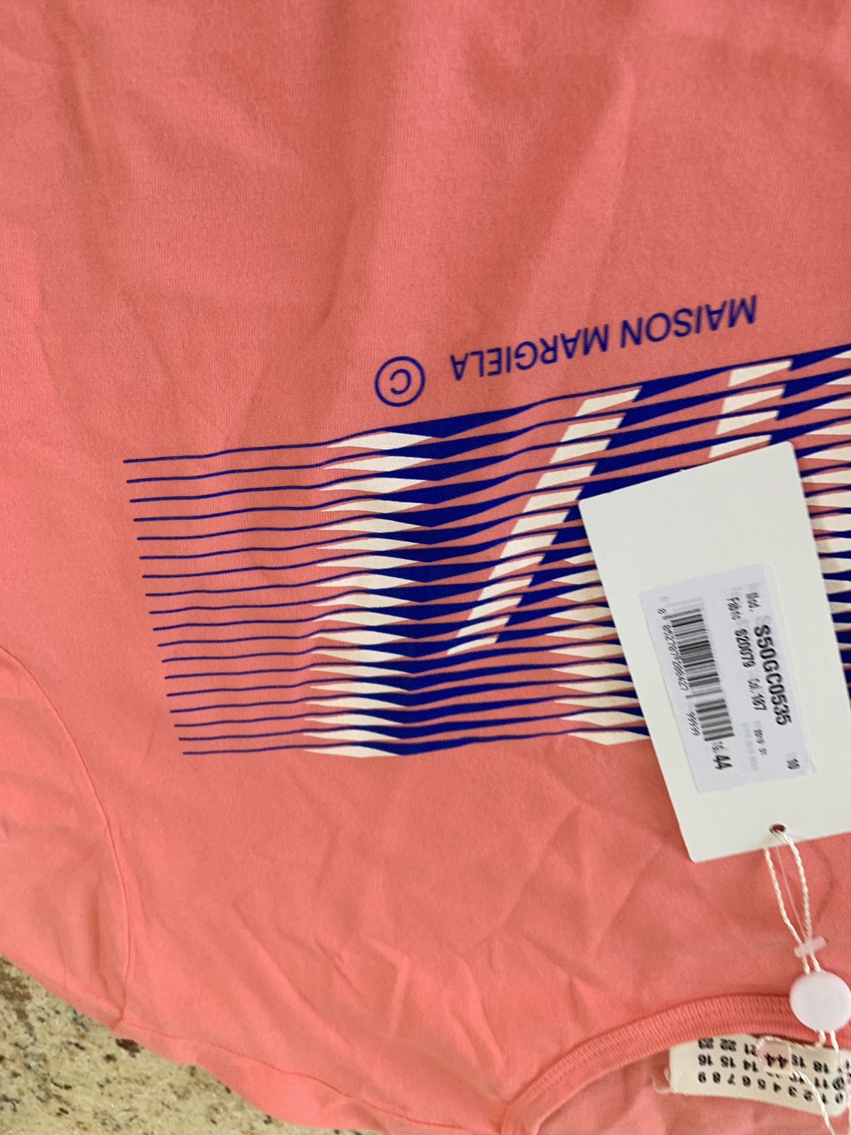 Maison Margiela Logo Tee, SS in Pink Size US S / EU 44-46 / 1 - 11 Thumbnail