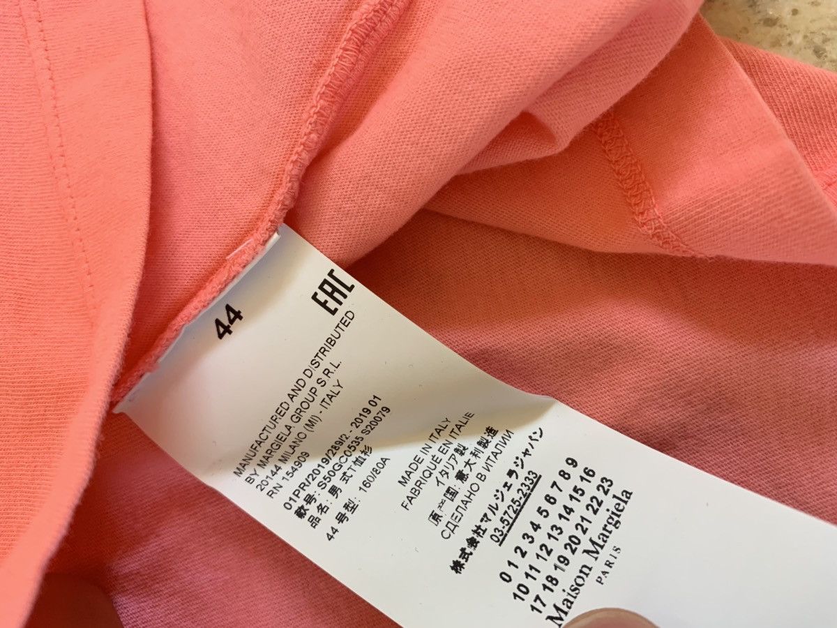 Maison Margiela Logo Tee, SS in Pink Size US S / EU 44-46 / 1 - 12 Thumbnail