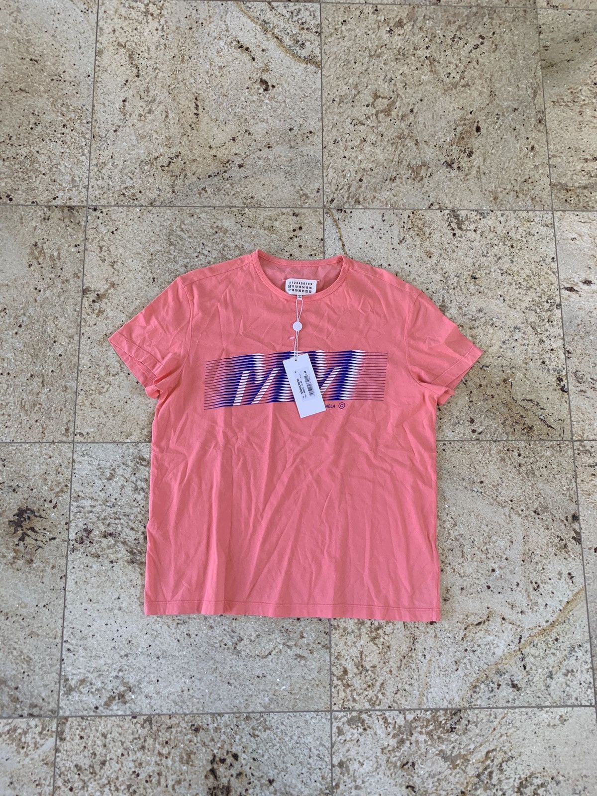 Maison Margiela Logo Tee, SS in Pink Size US S / EU 44-46 / 1 - 2 Thumbnail