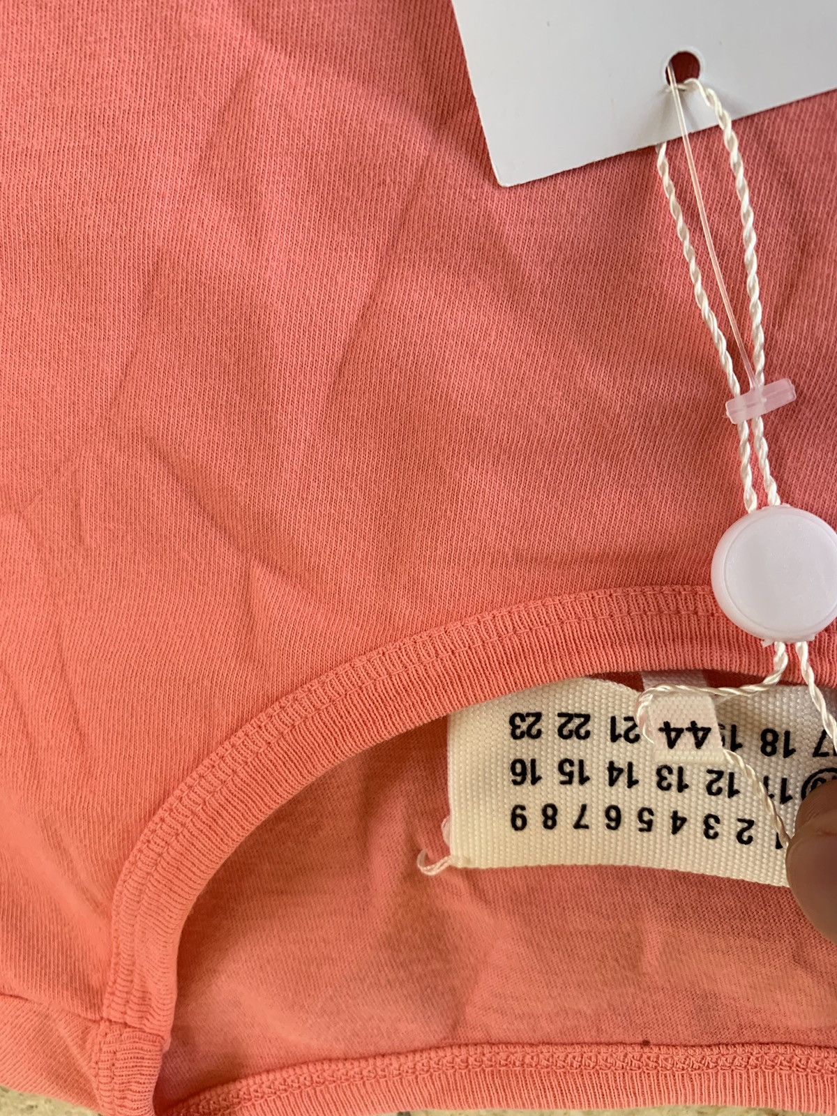 Maison Margiela Logo Tee, SS in Pink Size US S / EU 44-46 / 1 - 7 Thumbnail