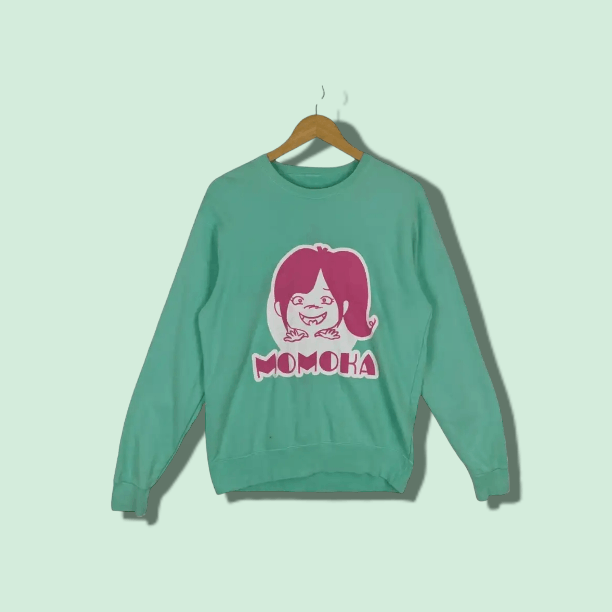 Japanese Brand Japan MOMOKA Jumper Sweatshirt Size US M / EU 48-50 / 2 - 1 Thumbnail