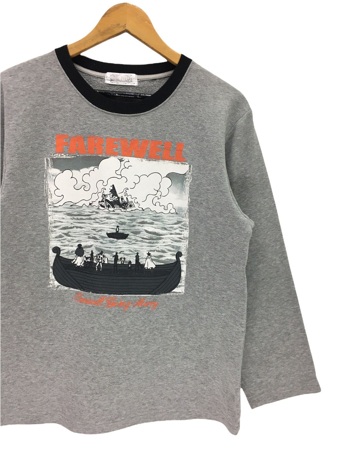 Japanese Brand × One Piece One Piece Farawell Japanese Anime Cartoon Sweatshirt Size US M / EU 48-50 / 2 - 5 Thumbnail