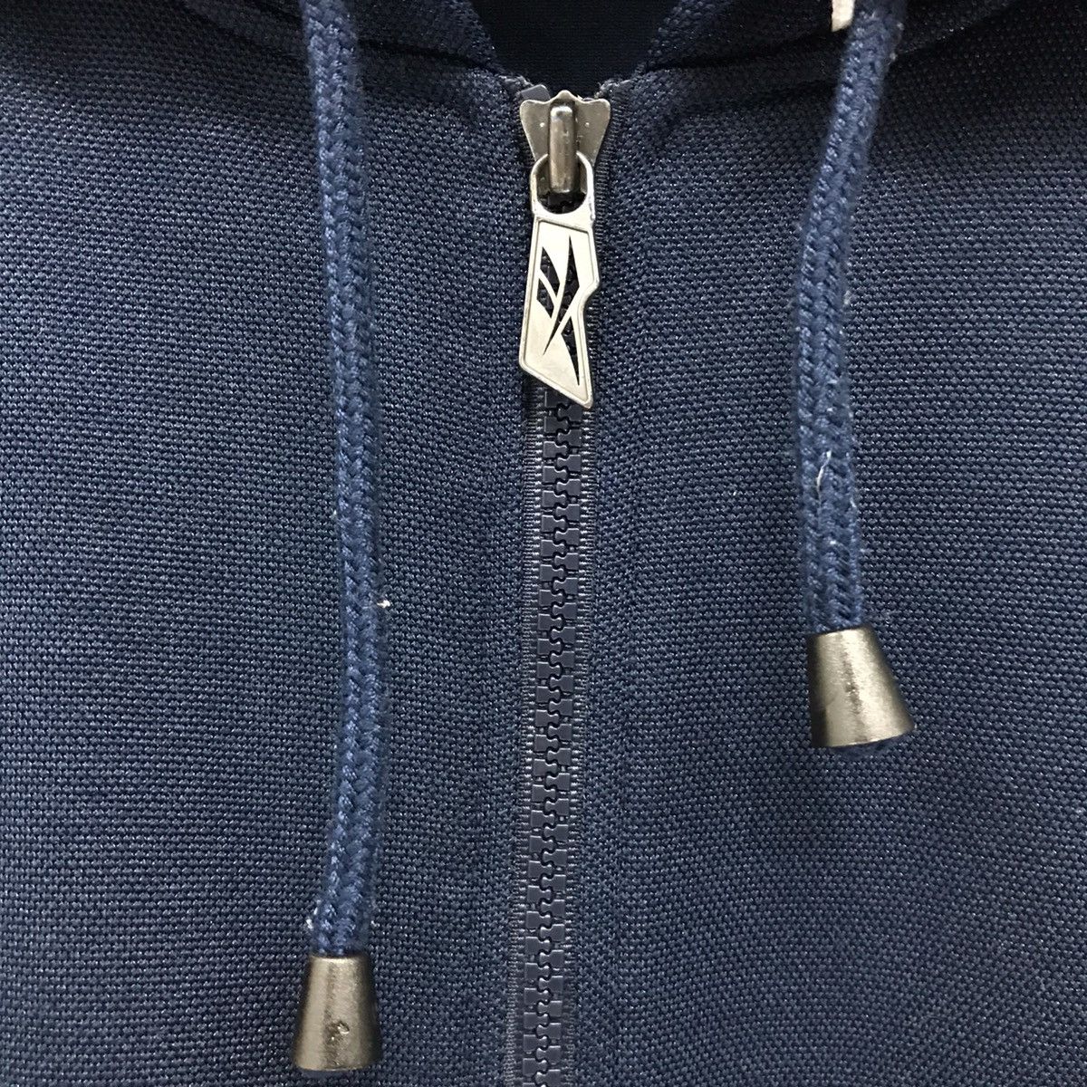 Reebok × Vintage Vintage Reebok Side Tape Hoodie Sweatshirt Jumper Pullover Size US L / EU 52-54 / 3 - 6 Thumbnail
