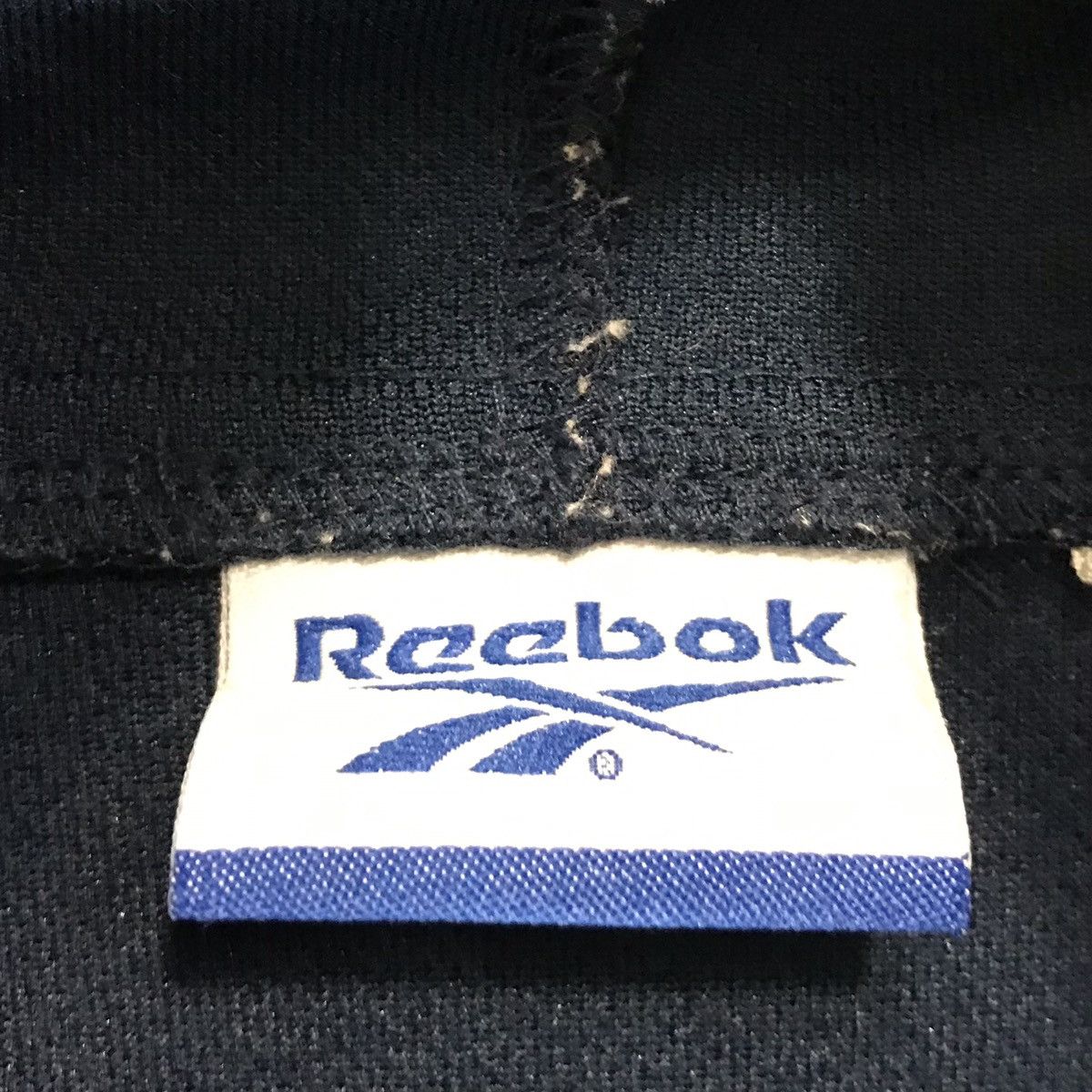 Reebok × Vintage Vintage Reebok Side Tape Hoodie Sweatshirt Jumper Pullover Size US L / EU 52-54 / 3 - 7 Thumbnail
