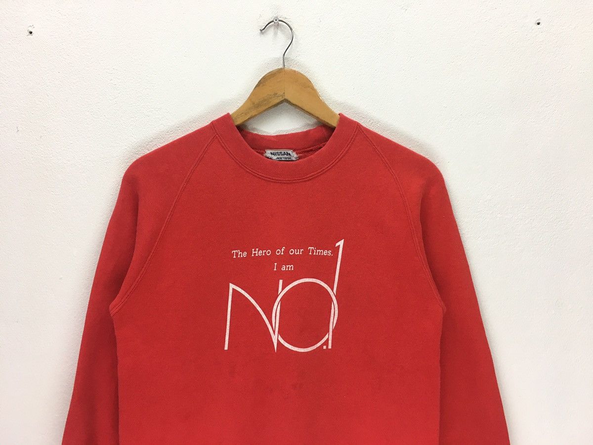 Japanese Brand × Sports Specialties Nissan The Hero Of Our Times i Am The Number 1 Sweatshirt Size US S / EU 44-46 / 1 - 2 Thumbnail