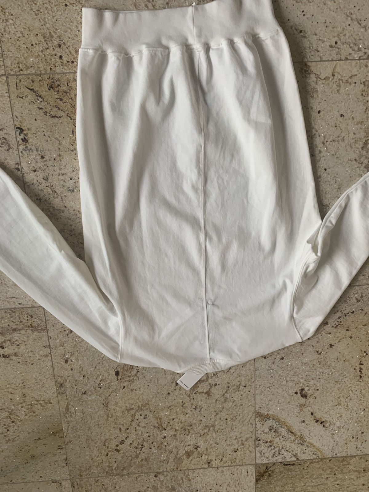 Rick Owens Drkshdw SS19 -RIG Crewneck Sweater in Milk Size US XS / EU 42 / 0 - 11 Thumbnail