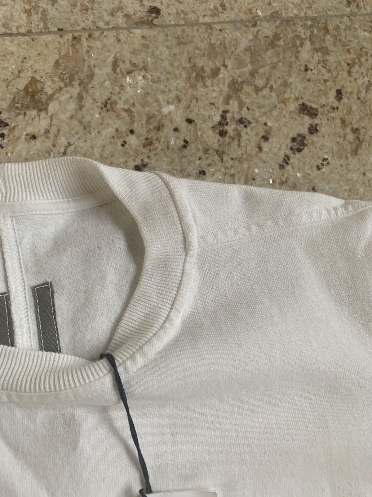 Rick Owens Drkshdw SS19 -RIG Crewneck Sweater in Milk Size US XS / EU 42 / 0 - 9 Thumbnail