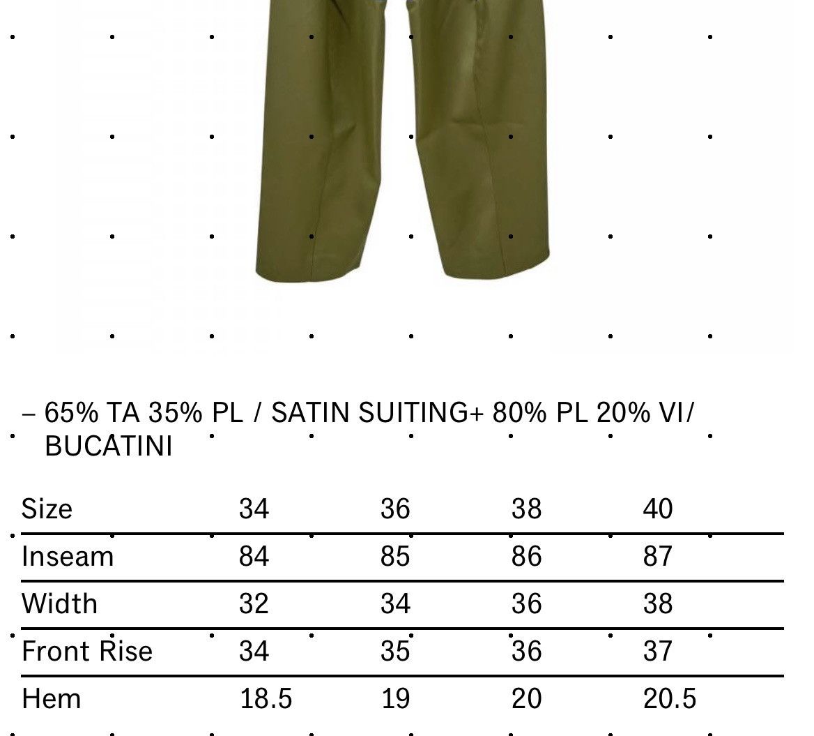 Kiko Kostadinov Kiko Kostadinov AW20 Trigon Pleated Trouser Size 30" / US 8 / IT 44 - 10 Thumbnail