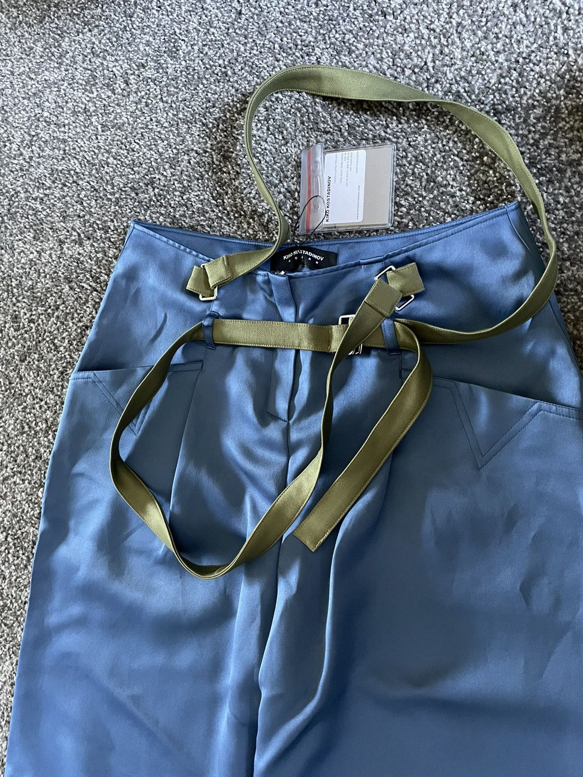 Kiko Kostadinov Kiko Kostadinov AW20 Trigon Pleated Trouser Size 30" / US 8 / IT 44 - 4 Thumbnail