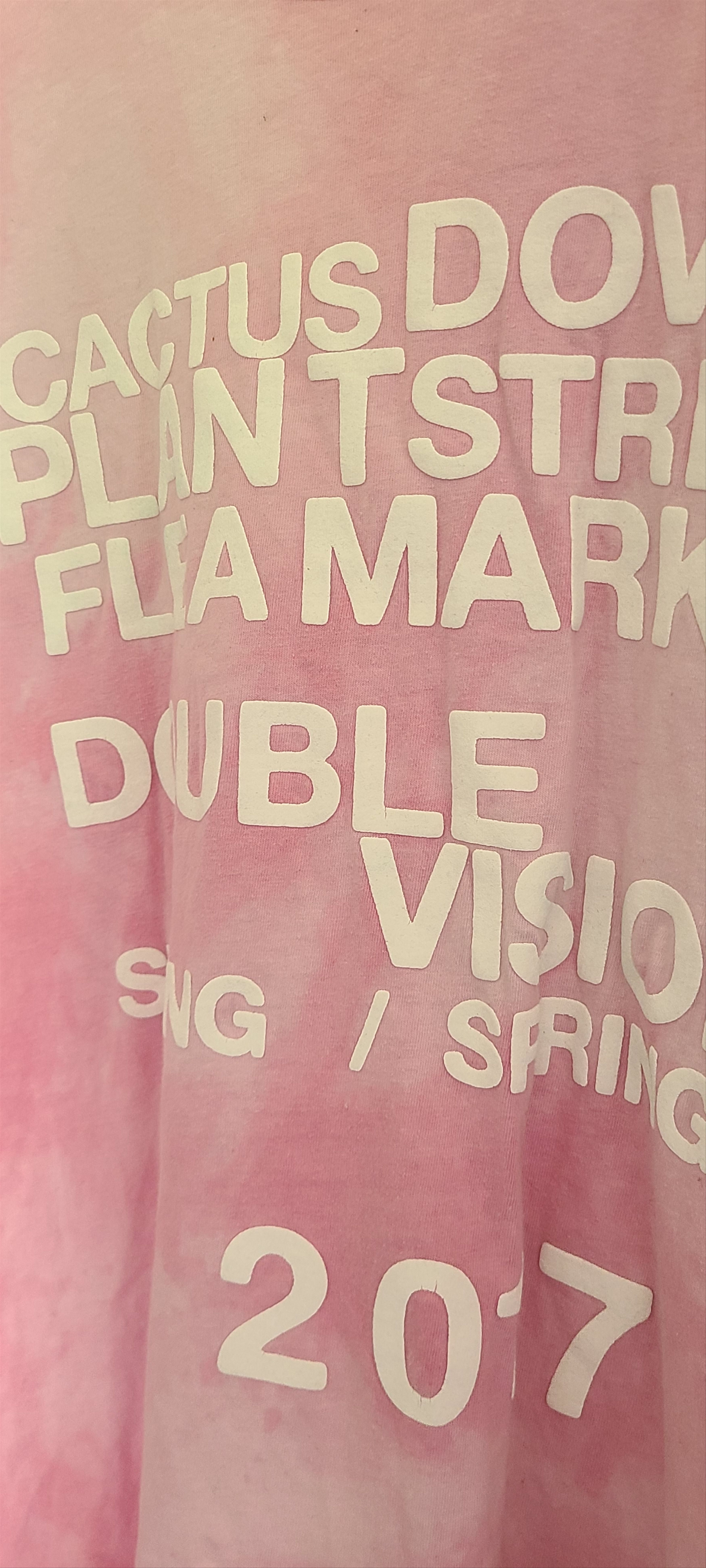 Cactus Plant Flea Market × Dover Street Market DOUBLE VISION TEE Size US XL / EU 56 / 4 - 2 Thumbnail