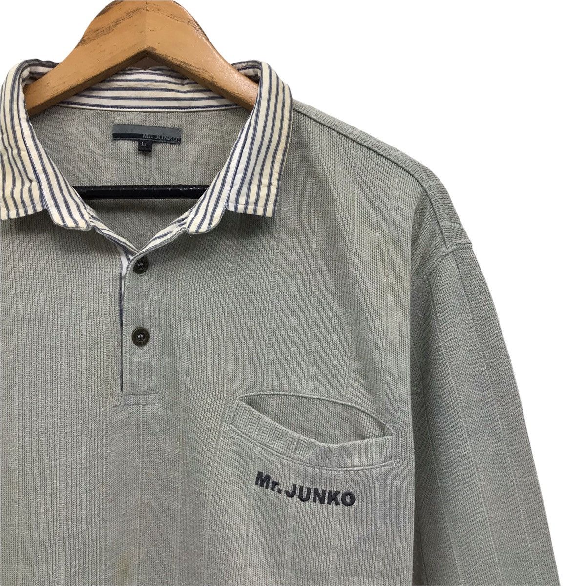 Japanese Brand × Junko Shimada × Mr. Junko Vintage Mr Junko By Junko Koshino Sweatshirt Size US L / EU 52-54 / 3 - 3 Thumbnail