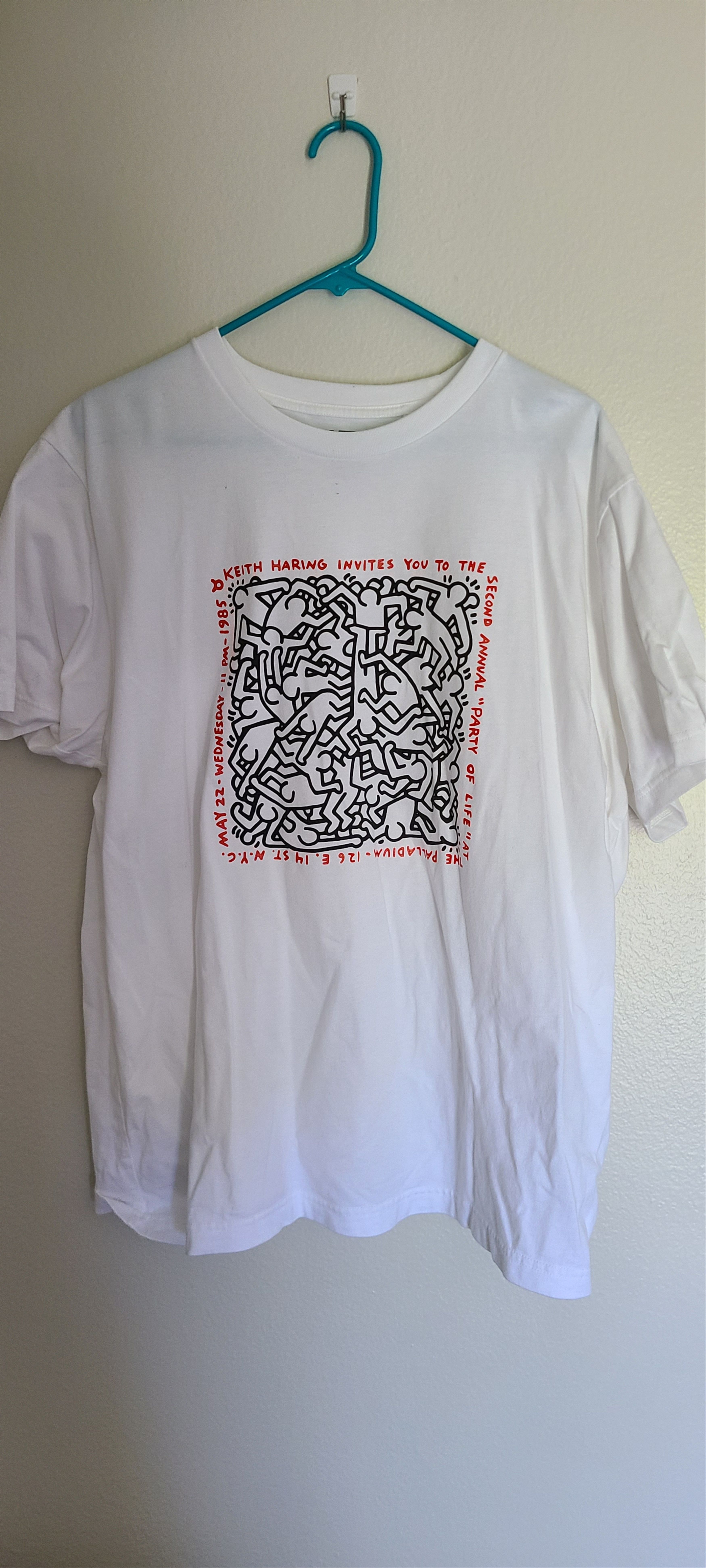 Keith Haring × Uniqlo × Vintage HARING TEE Size US XXL / EU 58 / 5 - 1 Thumbnail