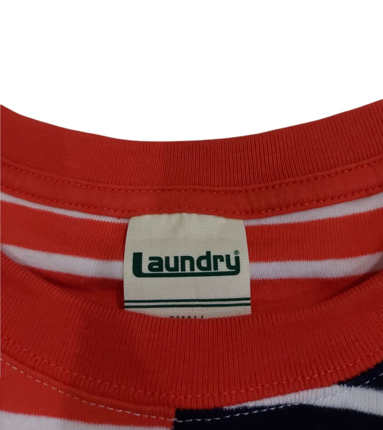 Japanese Brand RARE! LAUNDRY JAPANESE BRAND STRIPED PATCHWORK STYLE Size US S / EU 44-46 / 1 - 7 Thumbnail